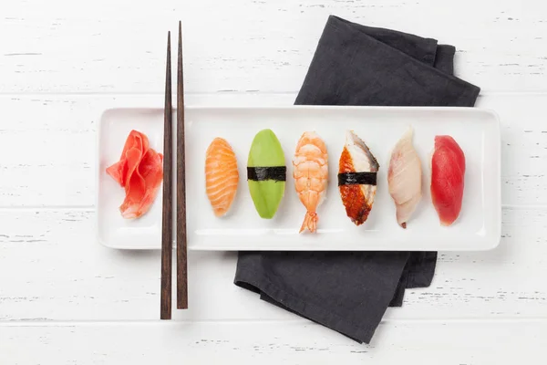 Japansk sushi set — Stockfoto