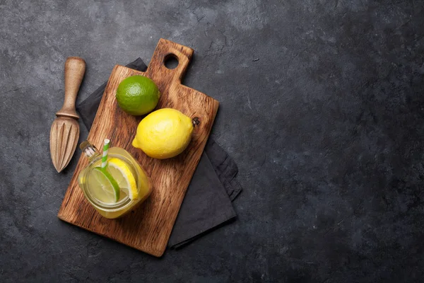 Frisse zomer Citrus limonade — Stockfoto
