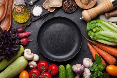 Çeşitli ham organik sebze