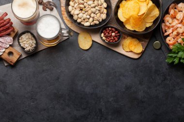 fıçı bira ve aperatifler