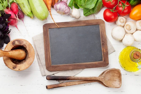 Çeşitli ham organik sebze