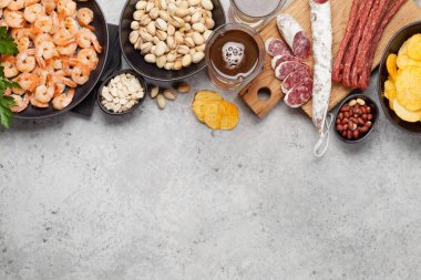 fıçı bira ve aperatifler