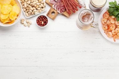 fıçı bira ve aperatifler