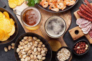 fıçı bira ve aperatifler