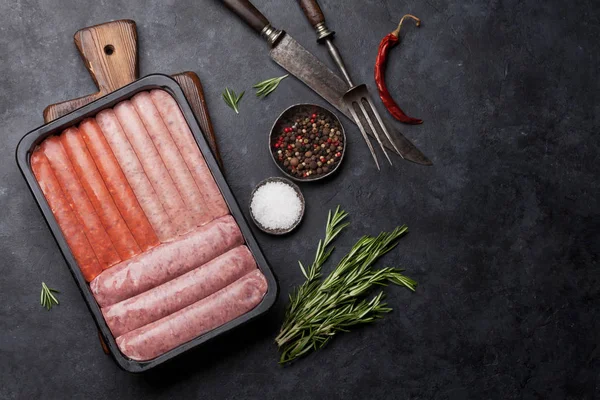 Çiğ sosis pişirme