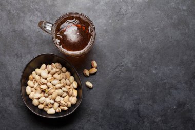 Fıçı bira ve antep fıstığı