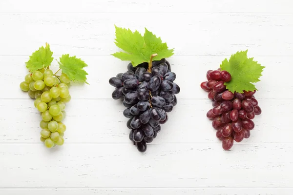Красочные виноград — стоковое фото