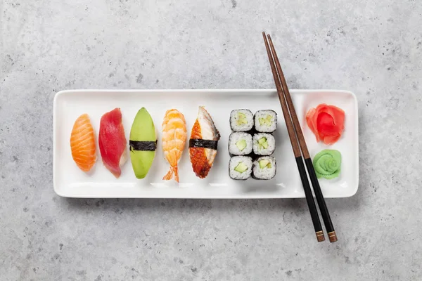 Japanese sushi set — Stock Photo, Image