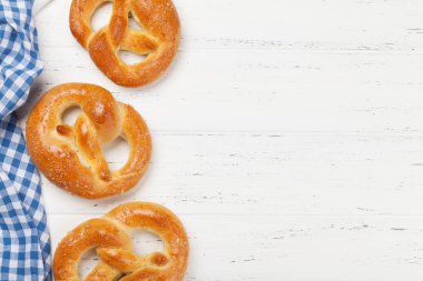 Oktoberfest arka plan. Simit