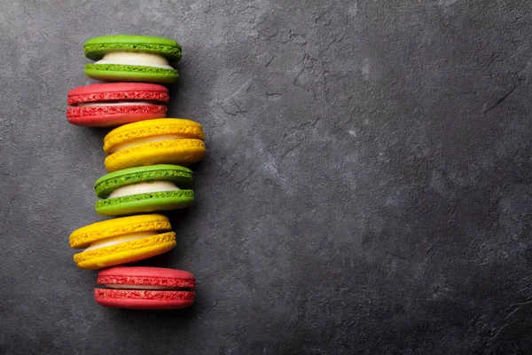 Gâteau bonbons macarons ou macarons — Photo