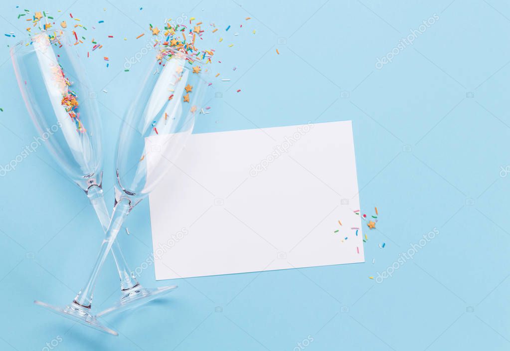 Greeting card holiday template