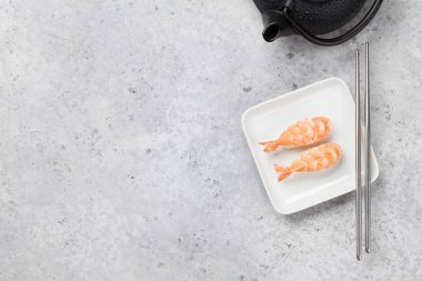 Japon Suşi karidesleri ile set