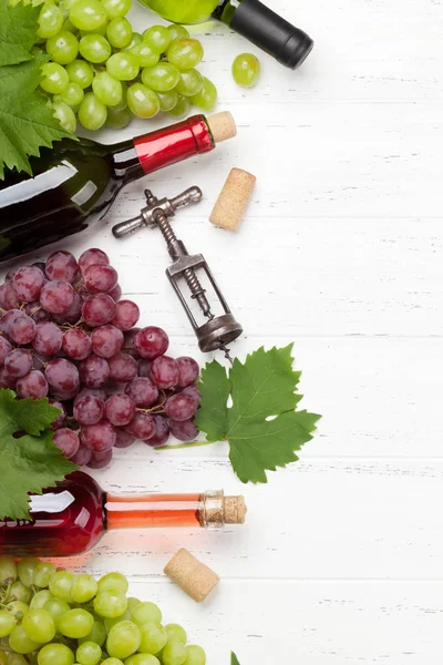 Wina i moszczu winogronowego — Zdjęcie stockowe