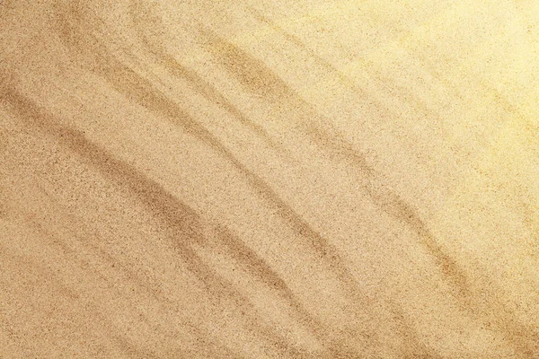 Горячий Морской Песок Текстуры Фона Солнечный Пляжный Фон Вид Сверху — стоковое фото