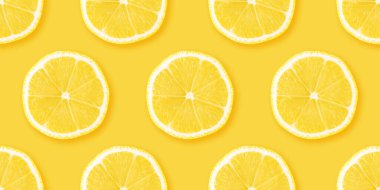 Limonlu turunçgiller kusursuz arkaplan dokusunu dilimler. Düz zemin