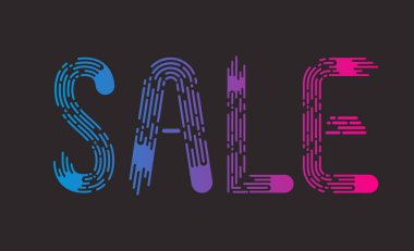 Reklam özel teklifler için Satılık web şablonu afiş. Teklif iskonto. Süper Satılık kavramı. Degrade sıcak metin şekillerle renkleri. Büyük satış kavram. Parlak renkler. 