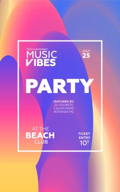 Gece parti sanat olay promosyon afiş şablonu. Parlayan fiber etkisi arka plan. Gu gece bayanlar gecesi, karaoke partisi, derin trance müzik. Arka plan. Modern tasarım zemin. 