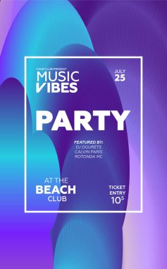 Gece parti sanat olay promosyon afiş şablonu. Parlayan fiber etkisi arka plan. Gu gece bayanlar gecesi, karaoke partisi, derin trance müzik. Arka plan. Modern tasarım zemin. 