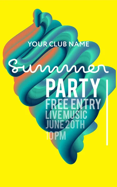 Gece parti sanat olay promosyon afiş şablonu. Parlayan fiber etkisi arka plan. Gu gece bayanlar gecesi, karaoke partisi, derin trance müzik. Arka plan. Modern tasarım zemin. 