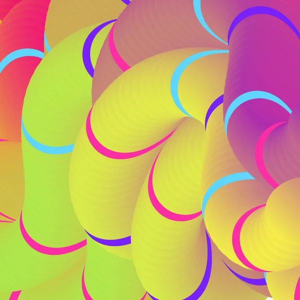 Einband Oder Hintergrund Flüssiger Farbe Komposition Flüssiger Formen Futuristische Design — Stockvektor