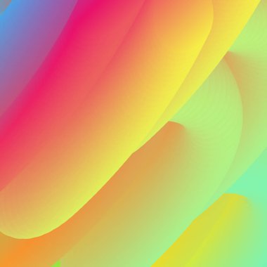 Renk kapak. Degrade arka plan. Dalga karışım deseni. Sıvı şekiller kompozisyon. Fütüristik tasarım poster. Eps10 vektör.