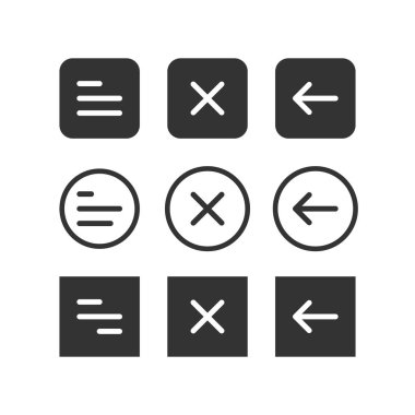 Hamburger-düğme kopyalama