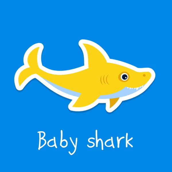 Bébé requin — Image vectorielle