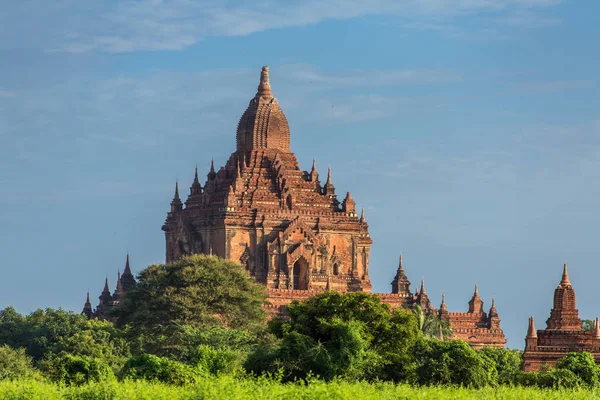 Sulamani Templom Található Falu Minnanthu Bagan Mianmar — Stock Fotó