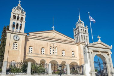 Lefkes Katedrali Paros Island, Yunanistan