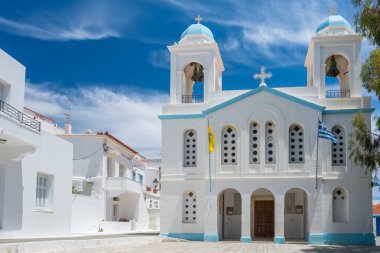 Kilise St George Chora şehir Andros Adası, Kiklad Adaları, Yunanistan