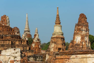 Wat Mahathat veya Ayutthaya, Tayland büyük Relic Tapınağı