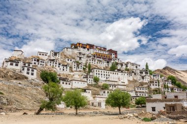 Thiksey Manastırı Ladakh, Hindistan.