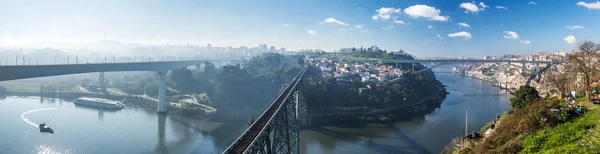 Ponte Maria Pia São João Ponte Dom Luis Pontes Porto — Fotografia de Stock