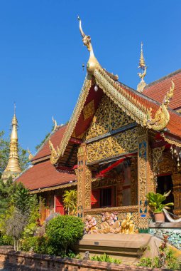 WAT phra singh chiang Mai, Tayland.
