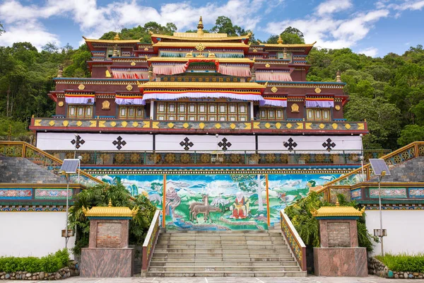 Ranka Lingdum Eller Pal Zurmang Kagyud Kloster Gangtok — Stockfoto