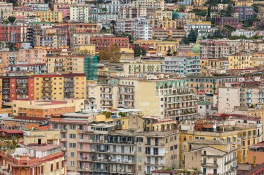 Gündüz, İtalya, Napoli şehir üstten görünüm