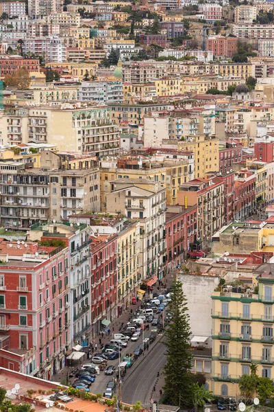 Vista Superior Ciudad Nápoles Durante Día Italia —  Fotos de Stock