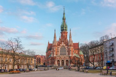 St Joseph Church - a historic Roman Catholic church in south-central part of Krakow, Poland clipart