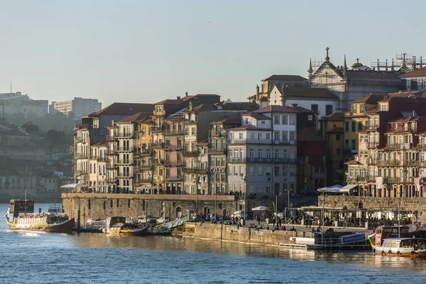 Πόρτο Πορτογαλία 19Η Ιανουαρίου 2018 Παλιάς Πόλης Του Πόρτο Πορτογαλία — Φωτογραφία Αρχείου