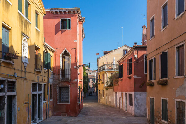 Small street in Venice, Italy