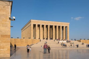 Türk halkı Anıtkabir, Anitkabir Ankara, Türkiye'de ziyaret