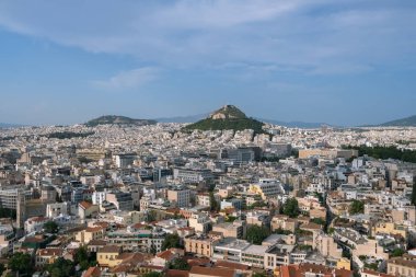 Acropole Atina şehir görünümünden
