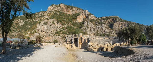 Ruínas da antiga cidade de Myra — Fotografia de Stock