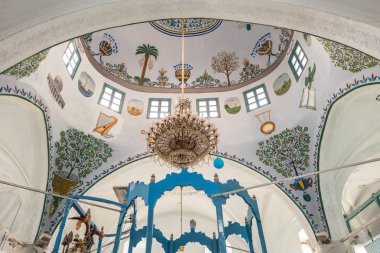Tzfat, İsrail'deki Abuhav sinagojın içinde
