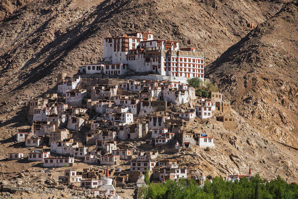 Chemre gompa Buddhist monastery in Ladakh, India