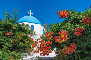 Kiklad Rum Ortodoks Kilisesi Paros Island, Yunanistan.