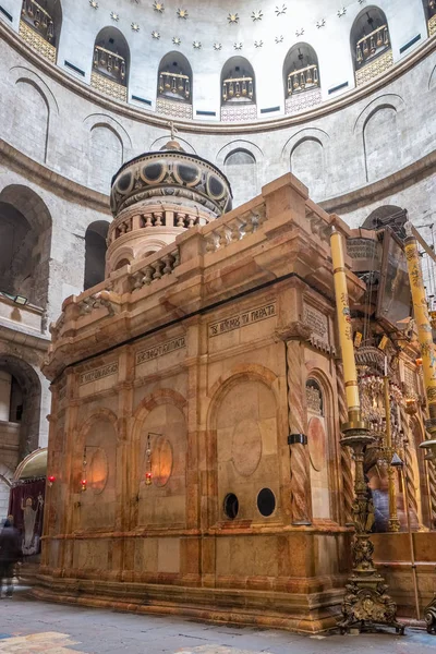 Kerk van het Heilig Graf in Jeruzalem — Stockfoto