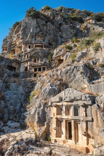 Ruinas de la antigua ciudad de Myra — Foto de Stock