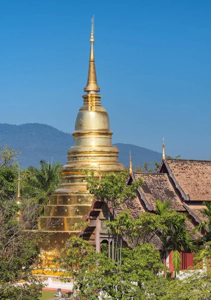 Temple Wat Phra Singh à Chiang Mai, Thaïlande — Photo