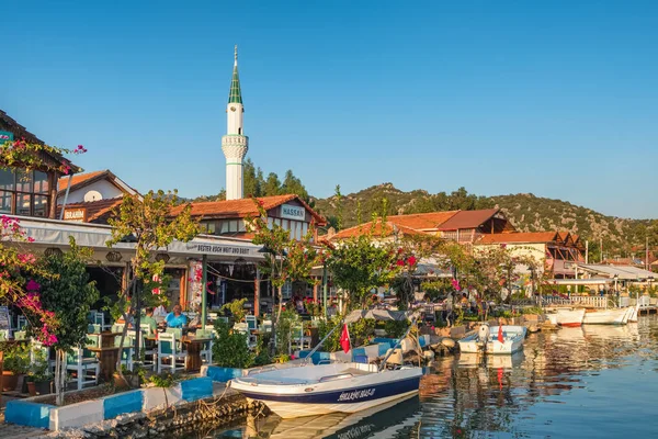 Ucagiz pueblo de Kekova en Turquía — Foto de Stock